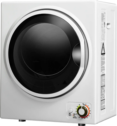 Costway Clothes Dryer 1.5 Cu. Ft with Stainless Steel Drum 850W New