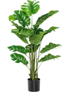 5 Feet Artificial Tree Faux Monstera Deliciosa Plant for Home Indoor and Outdoor
