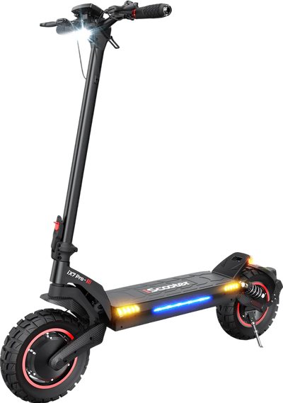 iScooter iX7 Pro Off-road Electric Scooter 2000W 48V 38 MPH 50 Mile Range New