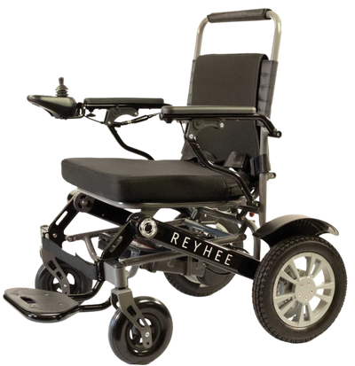 Reyhee Roamer Folding Electric Wheelchair 24V 12Ah 200W 3.7 MPH New