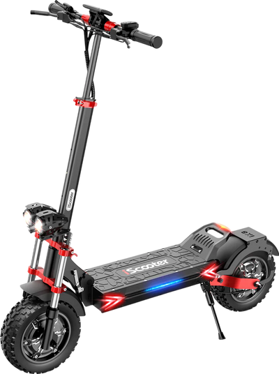 iScooter iX8 Off-Road Electric Scooter 2400W 48V 38 MPH 43 Mile Range New