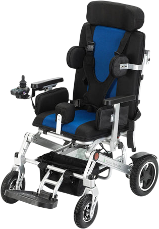 Alton Culver Nora Kids Electric Wheelchair Lightweight Foldable 6 Mile Range 4 MPH 24V 400W New