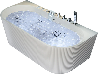Yulika Freestanding Whirlpool Bathtub 67