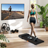 Under desk treadmill with remote control, 2.5HP motor, 340 lbs capacity, ideal for home office workouts.