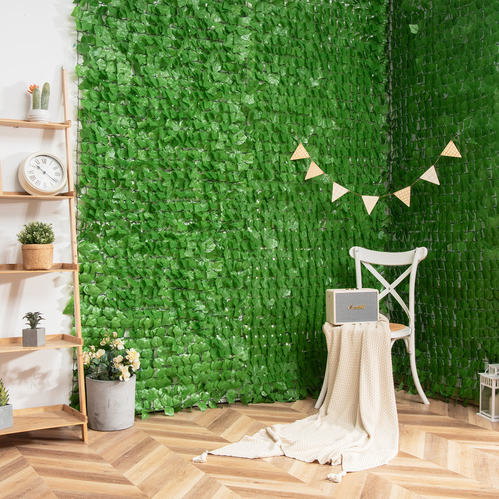 118 x 39 Inch Artificial Ivy Privacy Fence for Fence and Vine Decor - Gallery View 1 of 11