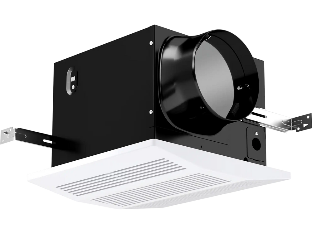 200 CFM Bathroom Exhaust Fan with Metal Housing and 6 Inches Duct for 200 Sq.Ft