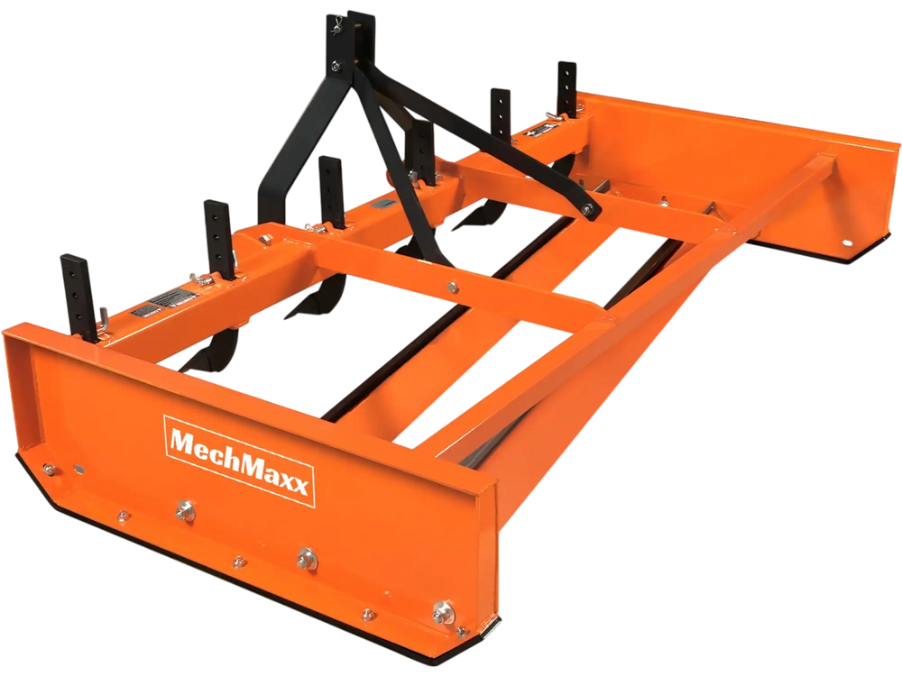 84" Heavy Duty Land Leveler Land Plane Scraper Grader with Shanks 3 Point Hitch,  LP84