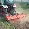 90 in Heavy Duty Rotary Tiller,  3 Point Hitch Cat.2,  Gear Drive,  PTO Shaft Included with Slip Clutch,  50-90 HP,  HRT90
