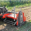 90 in Heavy Duty Rotary Tiller,  3 Point Hitch Cat.2,  Gear Drive,  PTO Shaft Included with Slip Clutch,  50-90 HP,  HRT90