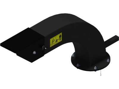 Bear Cat Low Profile Discharge Chute Fits CH911DH New