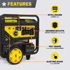 Champion 201414 13500W/16875W Generator Gas 50A CO Shield Electric Start New