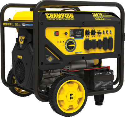 Champion 201414 13500W/16875W Generator Gas 50A CO Shield Electric Start New