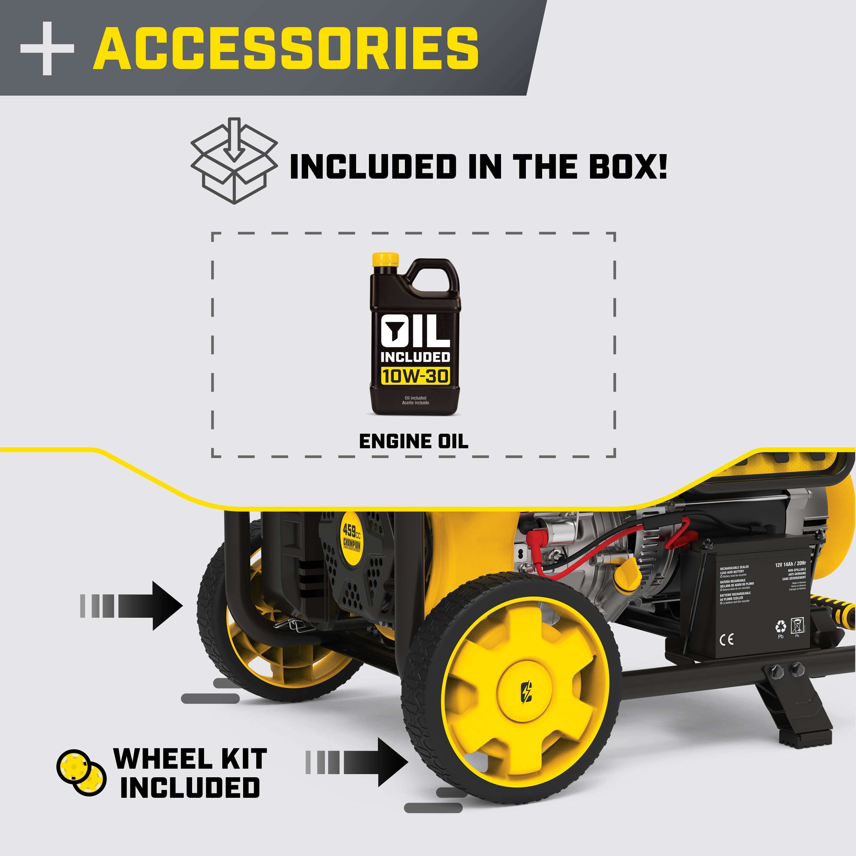 Champion 201494 9200W/11500W Generator 50 Amp Gas