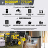 Champion 201520 7750W/10000W Generator Tri Fuel Gas Propane Natural Gas Low THD Inverter 50A CO Shield Electric Start New