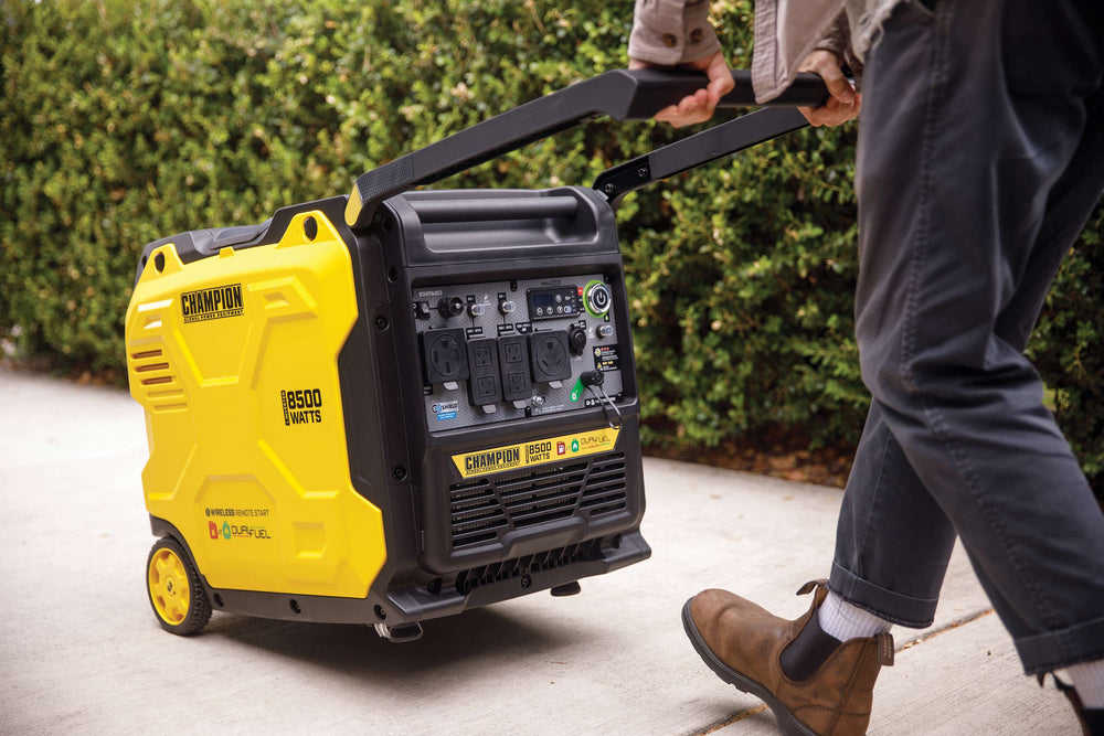 Champion 201536 6500W/8500W Generator Dual Fuel Gas Propane Inverter Low THD 50A CO Shield Remote Start New