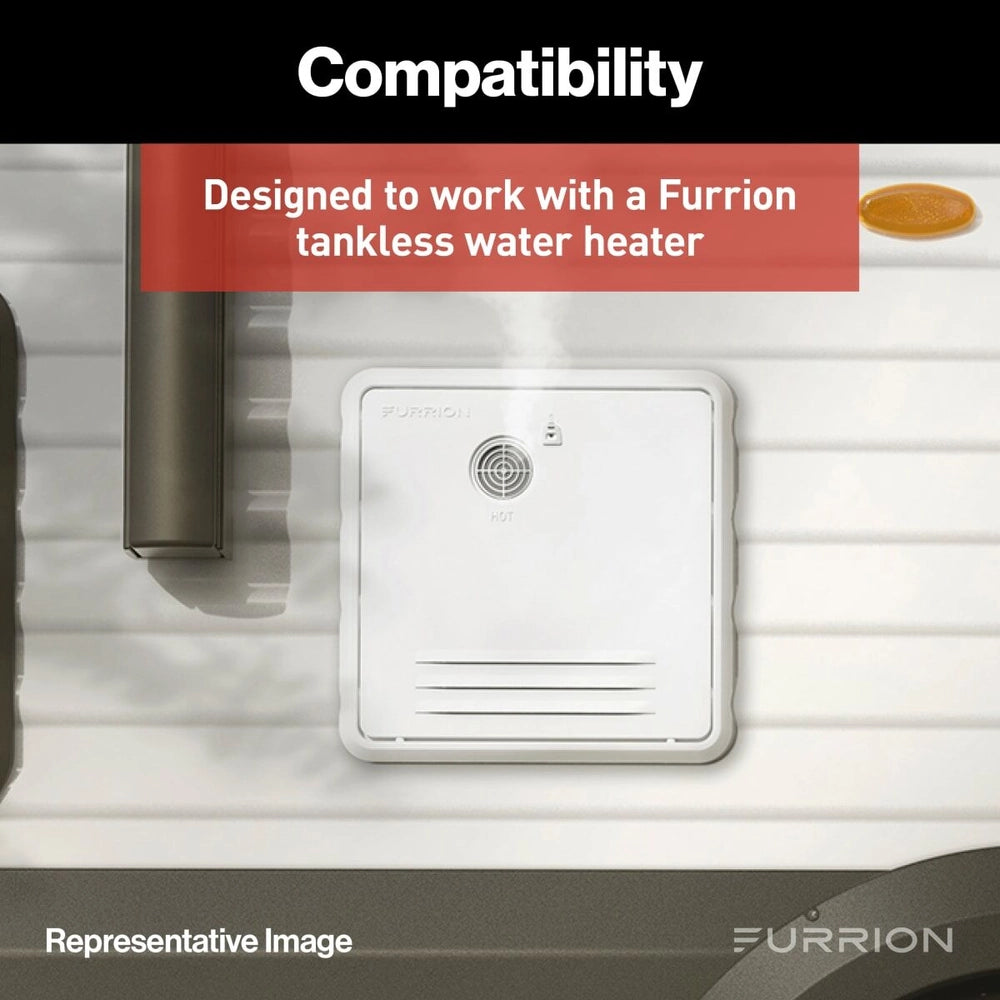 Furrion Retrofit Door 16.1" x 16.1" for Tankless RV Water Heating System Black New