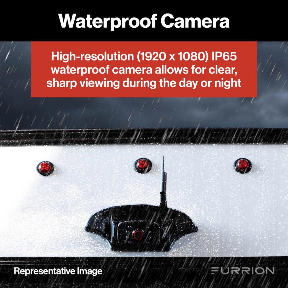 Furrion Vision S+ RV Observation System 7" Monitor Side Cameras with Sharkfin Camera New