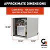Girard 2GWHAM Tankless RV Water Heater Propane 42,000 BTU 12V New