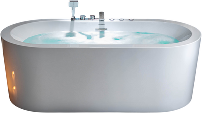 WOODBRIDGE Soaking Combination Tub 66.5 x 32 in. Whirlpool Air Massage Heated with Faucet New