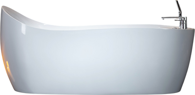 WOODBRIDGE Soaking Combination Tub 71 x 31.5 in. Whirlpool and Air Massage Heated with Faucet New