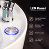 WOODBRIDGE Soaking Combination Tub 71 x 31.5 in. Whirlpool and Air Massage Heated with Faucet New