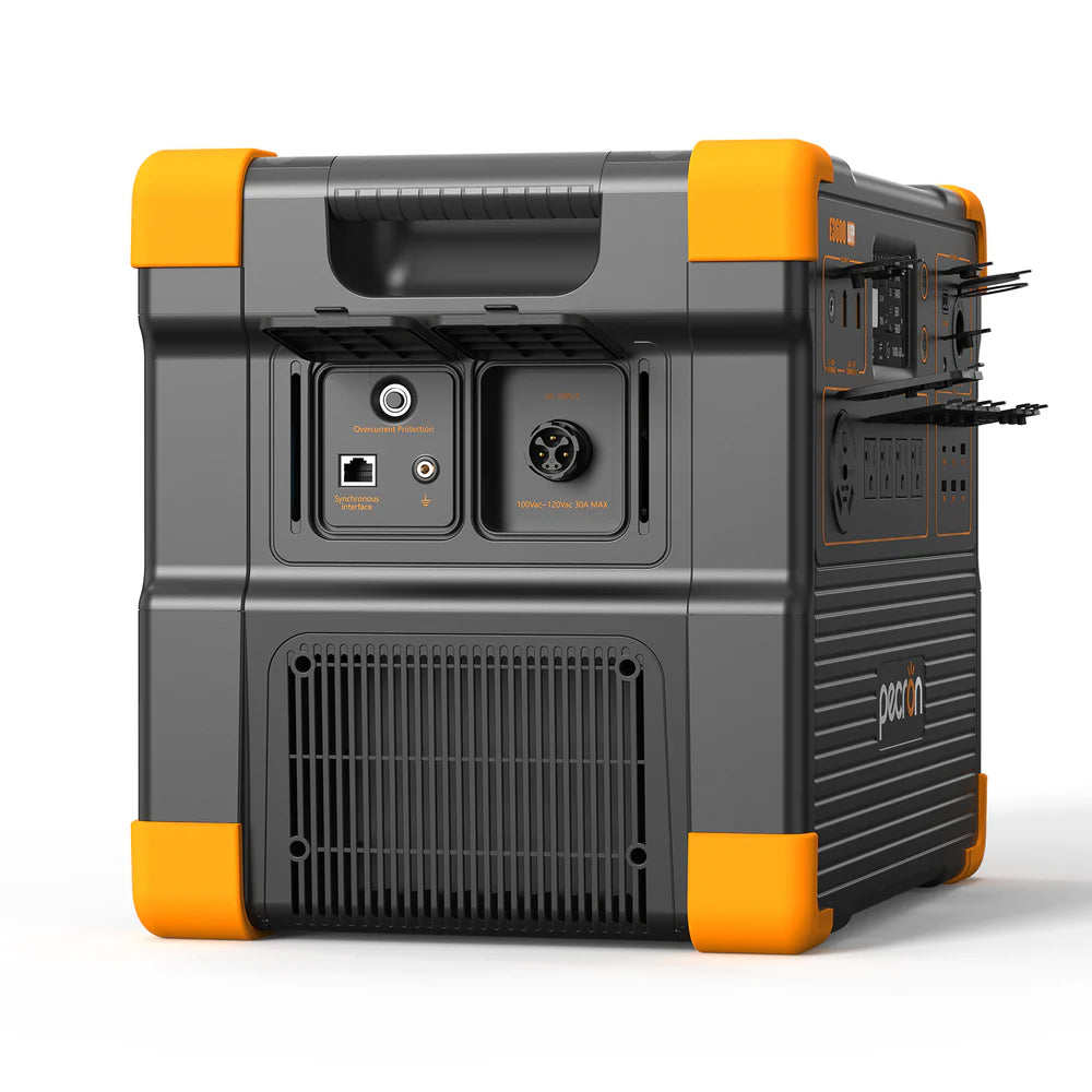 Pecron E3600LFP 3072Wh/3600W Portable Power Station Expandable App Control New