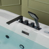 WOODBRIDGE Combination Tub 72 x 35 in. Whirlpool Air Massage Heated Straight Top with Faucet New