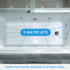 WOODBRIDGE Alcove Bathtub 60 x 30 in. Rectangle Whirlpool Heated Jetted with Left Drain Kit New