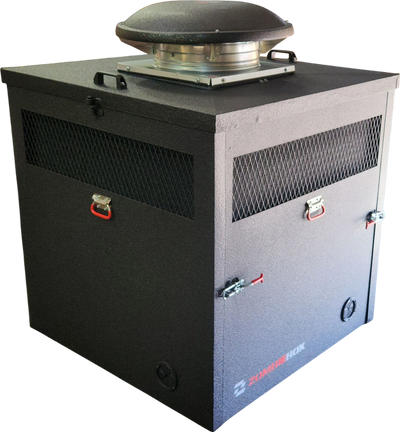 Zombiebox Lite Large Generator Enclosure Package with Box ZPipe Base Mat New