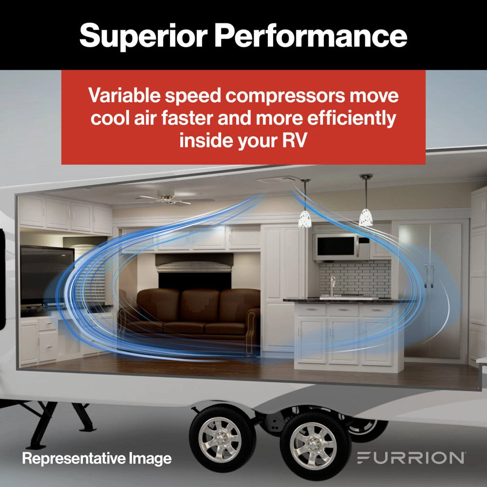 Furrion Chill Cube RV Air Conditioner 18K Variable Speed with Heat Pump Ducted New