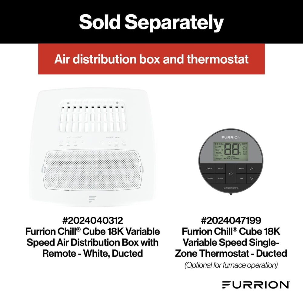 Furrion Chill Cube RV Air Conditioner 18K Variable Speed with Heat Pump Ducted New