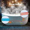 WOODBRIDGE Soaking Combination Tub 72 x 35 in. Whirlpool Air Massage Heated Gold Faucet New