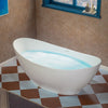 WOODBRIDGE MST0804 Freestanding Bathtub 67" Matte White New