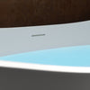 WOODBRIDGE MST0804 Freestanding Bathtub 67" Matte White New
