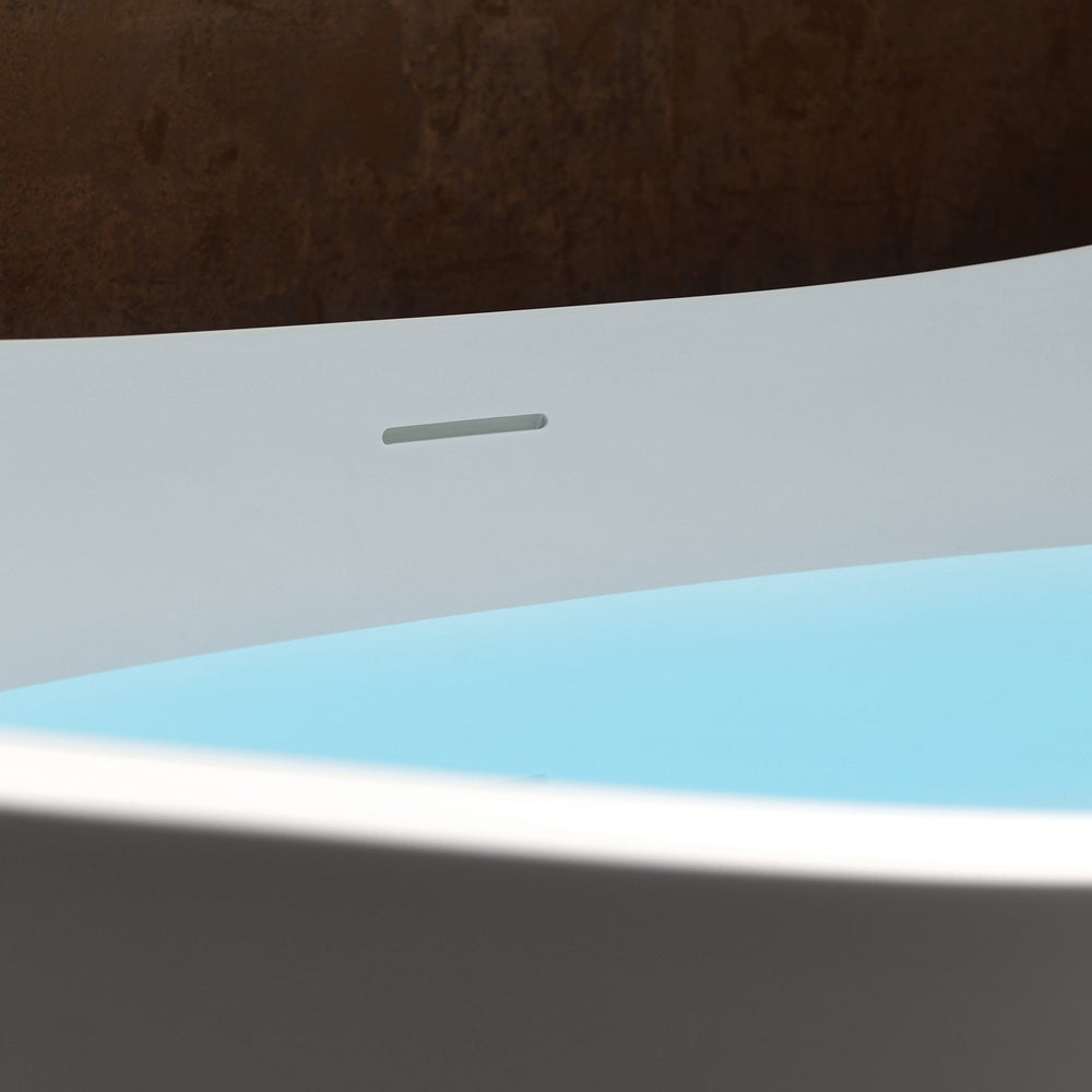 WOODBRIDGE MST0804 Freestanding Bathtub 67" Matte White New