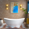 WOODBRIDGE MST0804 Freestanding Bathtub 67" Matte White New