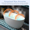 WOODBRIDGE MST0801 Freestanding Bathtub 63" Matte White New