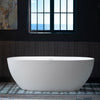 WOODBRIDGE MST0801 Freestanding Bathtub 63" Matte White New
