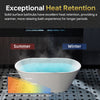 WOODBRIDGE B0041-2.0 Freestanding Solid Surface Stone Resin Bathtub 59" Matte White New