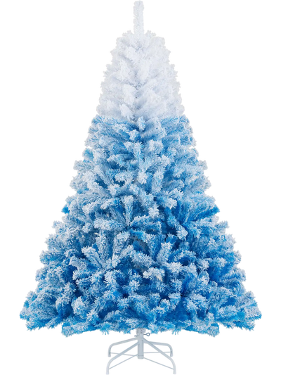 Costway Artificial Christmas Tree Folding Metal Stand 24928011 New