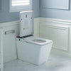 WOODBRIDGE EBT-WH01 Smart Bidet Toilet Square 1.28 GPF Auto Open Close Foot Sensor Heated Seat Air Dryer New