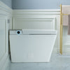 WOODBRIDGE EBT-WH01 Smart Bidet Toilet Square 1.28 GPF Auto Open Close Foot Sensor Heated Seat Air Dryer New