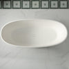 WOODBRIDGE MST0805 Freestanding Bathtub 71" Matte White New
