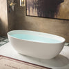 WOODBRIDGE MST0805 Freestanding Bathtub 71" Matte White New