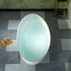 WOODBRIDGE MST0807 Freestanding Bathtub 63" L x 35-3/8" W x 23-5/8" H Matte White New