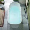 WOODBRIDGE MST0806 Freestanding Bathtub 71" Matte White New