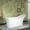 WOODBRIDGE MST0806 Freestanding Bathtub 71" Matte White New