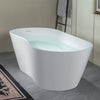 WOODBRIDGE MST0808 Freestanding Bathtub 71" L x 31-1/2" W Matte White New