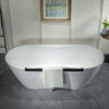 WOODBRIDGE MST0808 Freestanding Bathtub 71" L x 31-1/2" W Matte White New