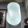 WOODBRIDGE MST0808 Freestanding Bathtub 71" L x 31-1/2" W Matte White New